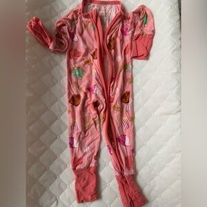 Little Sleepies: Patterned Kids Footie Pajamas